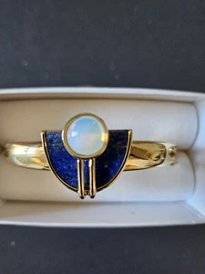 NUEVO - PULSERA Y CLIP EN PENDIENTES VINTAGE JOYERÍA ART DECO ELISABETH KOLLER - Imagen 1 de 15