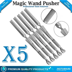 Acrylic Nail Pincher Tool Multi Function Cuticle Pusher Tweezer Magic Wand - Picture 1 of 4