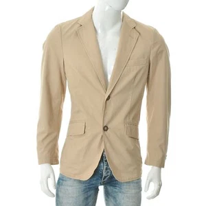 Blazer informal para hombre GANT Abrigo deportivo Chaqueta 2 botones Beige Algodón puro Talla 48 - Imagen 1 de 8