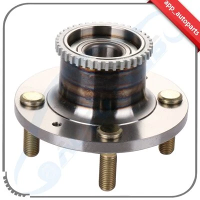 Rear Wheel Hub Bearings & Assembly 4 Bolts Fits Pontiac Wave 2005-2008 W/ABS Foto 1 de 4