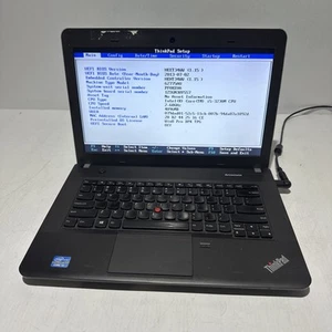 Lenovo Thinkpad E431 14" Laptop i5-3230m 4gb Ram No Drives Boots Bios - Picture 1 of 10