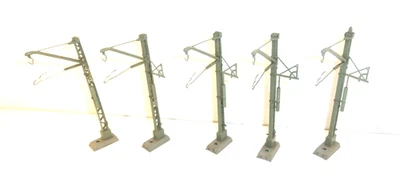 LOT POTEAUX  MARKLIN 7010 ECHELLE HO - Photo 1/2