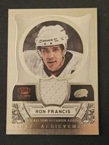 13-14 Panini Ron Francis Logros Regales 🚨🚨🚨 2º Todos los Tiempos en Asistencias - Imagen 1 de 2