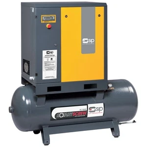 SIP Rotary Screw Air Compressor Belt 400V 3-Phase 500L 15hp 10 Bar 53CFM 69dB - Picture 1 of 2
