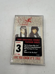 Vintage Cassette Tape SEALED Milli Vanilli Girl You Know It's True - Picture 1 of 2