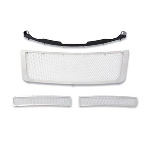 For 2006-2010 Chrysler PT Cruiser Stainless Steel Mesh Grille Grill Combo Insert - Picture 1 of 3