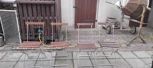 Vintage Gartenstuhl  Klappstuhl  DDR: - Bild 1 von 3