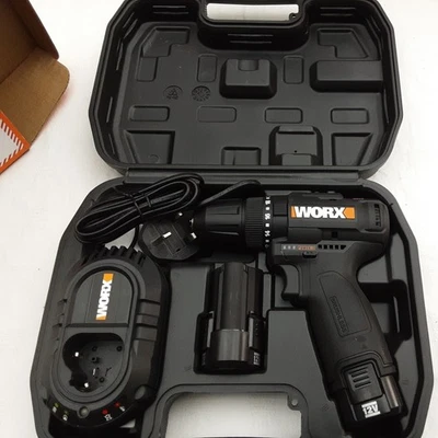 WORX WX121 12V Brushless Impact Drill 10mm x2 2.0Ah Battery & Charger - Image 1 of 4