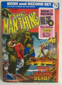 The Man-Thing Book And Record Set 1974 Marvel Comics Monster Series - Picture 1 of 3