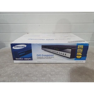 Samsung DVD-HR750 HDD & DVD Recorder Black 160GB HDD Multi-Format Recording - Picture 1 of 20
