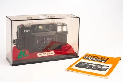 Ricoh FF-3 AF 35mm Film Autofocus Point & Shoot Camera in Case AS-IS V23 - Image 1 of 4