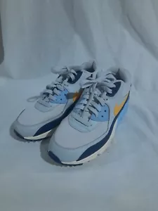 Nike Air Max 90 Essential Royal Tint Platinum yellow US 8.5UK 7.5 EU 42 - Picture 1 of 7