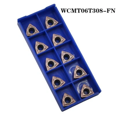 10 piezas CNC WCMT 06T308-FN ACZ330 Insertos de carburo Herramienta de torneado Foto 1 de 4