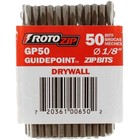 GP50 18Inch Drywall Guidepoint Cutting Bits 50Pack Cutting Drywall For Use