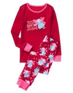NWT Gymboree Christmas Girls Gymmies Fairy pajamas 3,10 Holiday - Picture 1 of 1