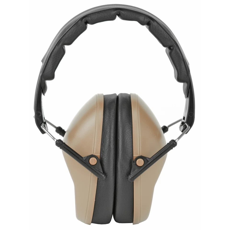 Walkers GWPFPM1FDE Passive Folding Muff Earmuff 22 DB Flat Dark Earth