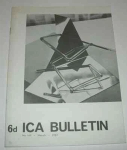 INSTITUTE OF CONTEMPORARY ARTS - ICA BULLETIN No. 145 - MARCH 1965 - Imagen 1 de 7