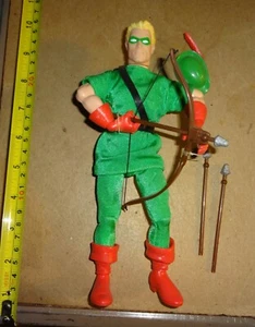 dc 1999 hasbro super heroes silver age JLA 9" figures GREEN ARROW - Picture 1 of 2
