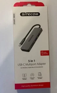 SITECOM USB-C Adaptateur Multiport - Afbeelding 1 van 3