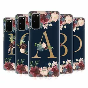 OFFICIAL NATURE MAGICK FLORAL MONOGRAM GOLD NAVY BACK CASE FOR SAMSUNG PHONES 1 - Picture 1 of 20