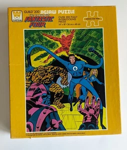 Vintage 1976 Whitman Fabulous Fantastic Four Puzzle 18x14” Marvel Comics READ - Picture 1 of 14