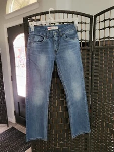 Levis 505 Straight Blue Jeans Waist 25 Length 27 - Picture 1 of 5