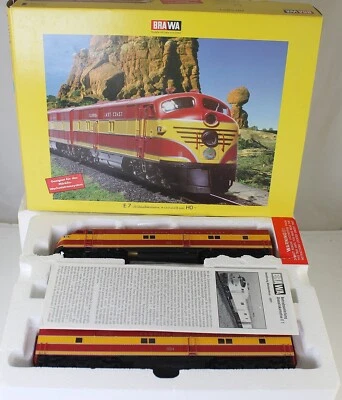 Brawa 0891 US-Diesellokomotive E7 A-Unit/B-Unit der FEC aus Sammlung mit OVP AC - Bild 1 von 4