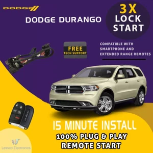 100% Plug and Play Remote Start fits: 2018-2023 Dodge Durango w/ Push To Start - Picture 1 of 6