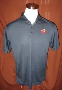 Frito Lay Short-Sleeve Polo Shirt, Good Fun, Blue, Polyester, Size L, EUC - Picture 1 of 6