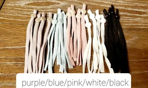 50 Pcs (25 pairs) Sewing Elastic Band Cord with Adjustable Buckle, for DIY Mask - Picture 1 of 4