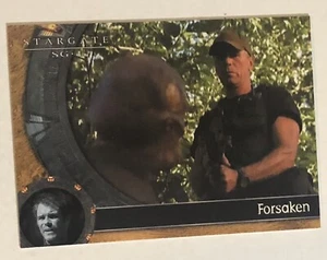 Tarjeta coleccionable Stargate SG1 Richard Dean Anderson #56 Forsaken - Imagen 1 de 2