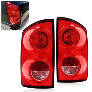 For 2007-2008 Dodge Ram 1500 2007-2009 Ram 2500 3500 Tail Lights Brake Lamps Kit - Picture 1 of 16