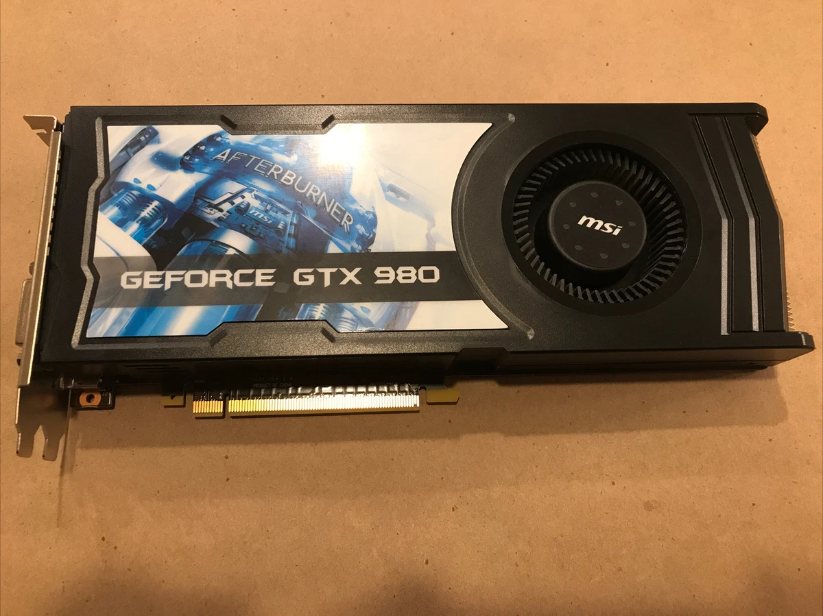 MSI NVIDIA GeForce GTX 980 Computer Graphics Cards for sale | eBay