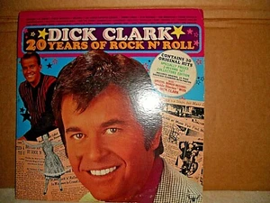 DICK CLARK- 20 Years Of Rock N' Roll: Double LP from 1973 with ALL Inserts RARE - Picture 1 of 7