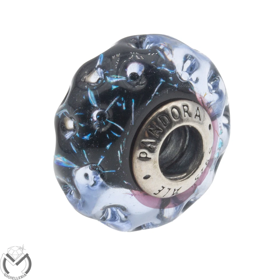 Charm Pandora in argento 925 Oceano Blu 798938C00 - 607/VE- - Immagine 1 di 4