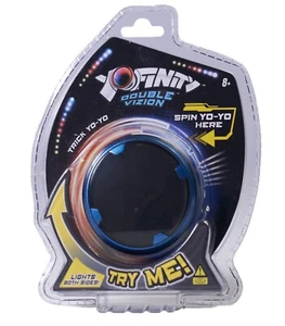 Goliath YoFinity Double Vizion Blue - Trick Light-Up Yo-Yo with LED Lights - Picture 1 of 7