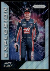 2018 Panini Nascar Prizm Racing Silver Explosion Kurt Busch #84 - Picture 1 of 2