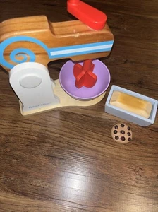 Melissa and Doug Wooden Make-a-Cake Mixer With Bread And Cookie - Picture 1 of 2