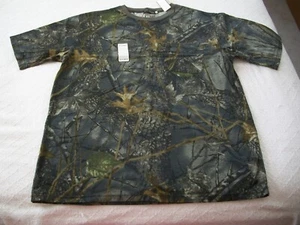 WFS Element Gear Men Short Sleve Camo Athletic Shirt Size XL Hunting Outdoor NWT - Picture 1 of 5