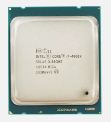 Intel Core i7-4960X Unlocked Extreme 3.6GHz 6 Core 2011 130W CPU Processor - Image 1 of 4