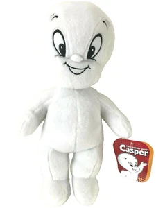 Nuevo juguete de peluche Casper grande. 13 pulgadas. Suave. Peluche blanco. Nuevo con etiquetas. Suave - Imagen 1 de 3