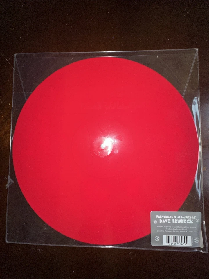 Dave Brubeck - Christmas Lullabies 2020 RSD Black Friday Red Vinyl 12"