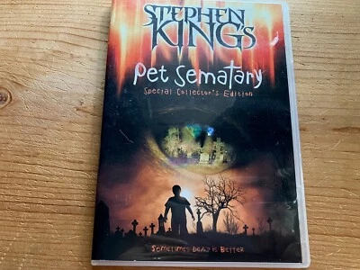 Pet Sematary (DVD, 2006, Special Collectors Edition) Slim Case - Image 1 of 2