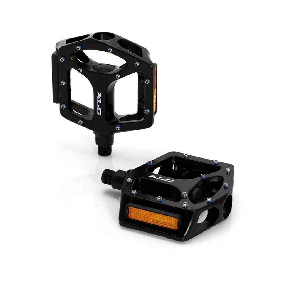 XLC PD-M10 9/16" Aluminium MTB/Trekking-Plattform-Pedale Set - Schwarz (2501830000)