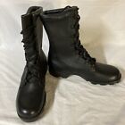Vtg 1985 Ro Search USGI Combat Military Boots Black Leather Speed Lace 6R 6 R FS