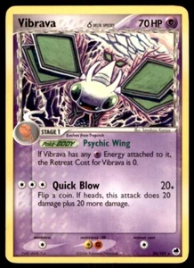 Pokemon EX - Dragon Frontiers Vibrava #24 Light Play - Picture 1 of 2