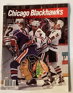 Chicago Blackhawks 1991-92 NHL Official Yearbook Chelios Roenick - Picture 1 of 1