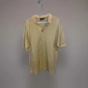 Vintage Bobby Jones Collection Poloshirt Unikat Muster Golf LARGE Italy - Bild 1 von 7