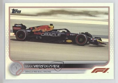 2022 Topps Formula 1 F1 Cars Rainbow Foil Max Verstappen #109 - Image 1 of 2