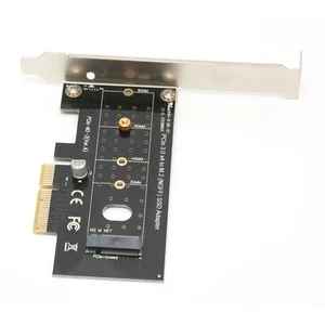 Adapter Card PCIE 3.0 X4 To M.2 NVMe SSD NGFF Interface Riser Converter Card CB - Afbeelding 1 van 22